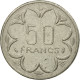 Monnaie, États De L'Afrique Centrale, 50 Francs, 1985, Paris, TTB, Nickel - República Centroafricana