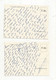 Cp, Militaria , Guerre D'ALGERIE , écrite 1957 , 140 X 105 Mm ,  F.M. , Baconnier Imp. Alger , LOT DE 4 CARTES POSTALES - Guerres - Autres