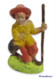 05713 Pastorello Presepe - Statuina In Plastica - Viandante - Christmas Cribs