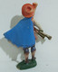 05719 Pastorello Presepe - Statuina In Plastica - Musicante Con Zampogna - Christmas Cribs