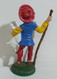 08341 Pastorello Presepe - Statuina In Plastica - Pastorello Con Agnello - Weihnachtskrippen