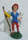 08341 Pastorello Presepe - Statuina In Plastica - Pastorello Con Agnello - Christmas Cribs