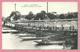 68 - HUNINGUE - Pont De Bateaux Sur Le Rhin - Huningue