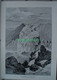 D101 114 Ernst Platz: Trettachspitze Allgäuer A. Riesenbild 28 X 40 Cm Druck 1899!! - Altri & Non Classificati