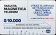 COLOMBIE  -  Phonecard  -  Tamara  - Utilice El Servicio De Traduccion  -  $ 10.000 - Colombie