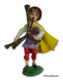 08371 Pastorello Presepe - Statuina In Plastica - Musicante Con Zampogna - Christmas Cribs