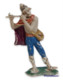 08411 Pastorello Presepe - Statuina In Plastica - Musicante Con Flauto - Kerstkribben