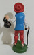 08634 Pastorello Presepe - Statuina In Plastica - Uomo Con Lanterna - Christmas Cribs