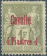 CAVALLE,France (old Colonies And Protectorates)1893 French Postage Stamp 4/1P/Fr Overprinted "Cavalle" Mint - Neufs