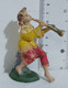 09685 Pastorello Presepe - Statuina In Plastica - Musicante - Weihnachtskrippen