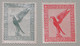 Deutsches Reich 1926 1927  „Reichsadler“ Der Flugpost MI378-379 - Ungebraucht