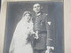 3.Reich Original Foto Hochzeit Mann In Uniform Mit Orden Und Abzeichen Vermutlich Ostpreußen - Divise