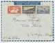 SENEGAL SURTAXE 1FR75 PIERRE ET MARIE CURIE +15C+50C LETTRE AVION DAKAR 1939 POUR LA FRANCE - Lettres & Documents