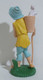 99053 Pastorello Presepe - Statuina In Plastica - Uomo Con Agnello - Nacimientos - Pesebres