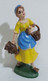 98893 Pastorello Presepe - Statuina In Plastica - Donna Con Ceste - Nacimientos - Pesebres