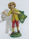 95304 Pastorello Presepe - Statuina In Plastica - Viandante Con Lanterna - Nacimientos - Pesebres