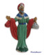 13025 Pastorello Presepe - Statuina In Plastica - Re Magio - Christmas Cribs