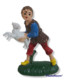 74576 Pastorello Presepe - Statuina In Plastica - Uomo Con Pecora - Weihnachtskrippen