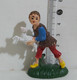 74576 Pastorello Presepe - Statuina In Plastica - Uomo Con Pecora - Presepi