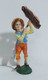 27027 Pastorello Presepe - Statuina In Plastica - Ragazzo Con Legna - Christmas Cribs