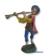 74305 Pastorello Presepe - Statuina In Plastica - Musicante - Christmas Cribs