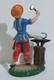 30100 Pastorello Presepe - Statuina In Plastica - Fabbro - Kerstkribben