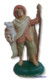 30483 Pastorello Presepe - Statuina In Plastica - Pastore Con Pecora - Weihnachtskrippen