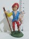 33945 Pastorello Presepe - Statuina In Plastica - Pastore Con Agnello - Presepi