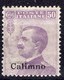 Egeo - Calino (Calimno) 50 Centesimi ** MNH - Aegean (Calino)