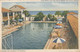 FRESH WATER POOL WITH BEACH BEYOND SEA ISLAND GEORGIA 1950 - Sonstige & Ohne Zuordnung