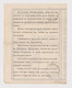 Bulgaria Bulgarian 1895 Postal Money Order Slip Receipt Clear SOFIA Pmk. (39542) - Briefe U. Dokumente
