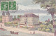 Suisse - Hôtel - Neuchatel -  Hôtel Des Alpes Et Terminus - Circulée 30/05/1909 - Animé - Litho - Neuchâtel