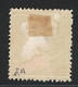 Portugal Azores Ponta Delgada Stamps |1892-1893 | King D. Carlos I 20r | #4 | MH OG - Ponta Delgada