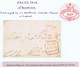 Ireland 1818 Crowned Oval EXCISE PAID WS 16 DE On Front Only To Clonmel, Signed C S Hawthorne - Prephilately