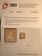 Schweiz SBK 35 = 2000 CHF: 1863 Sitzende Helvetia 60 Rp Kupferbronze LUXUS Ungebraucht(Suisse Neuf Attest Cert XF MH - Unused Stamps