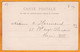 1915 - CP De Djibouti, Côte Française Des Somalis Vers Paris - Affranchissement 5 C Seul - Gazelles - Covers & Documents