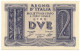 2 LIRE BIGLIETTO DI STATO FASCIO 14/11/1939 QFDS - Regno D'Italia – Other