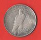 Usa Token One Dollar Dollaro 1921 Pace Peace Fake Falso False Faux Falsch - 1921-1935: Peace (Paix)