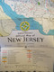 Carte Officielle Du NEW JERSEY / U S A / Hagstroms/With New Highway Numbering System/ 1953        DT 116 - Cartes Routières