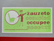 JAT - Airways Yugoslav Airlines, Vintage Label Occupied - 1960`s, Jugoslovenski Aerotransport, (cardboard) - Horarios