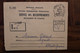 Martinique 1958 Carbet Cover Enveloppe PTT Recouvrement France Oblit. Mécanique Taxe Recommandé - Cartas & Documentos