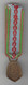 Médaille Pendante En Réduction, "République Française, Guerre 1939/1945", Barrette "France" Barrette "Italie". Bon Ruban - Heer