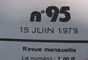 Revue De Maquettisme Plastique Années 60/70 : MPM N°95 Excellent état ! Sommaire En Photo 3 - France