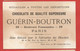 Chocolat Guérin Boutron, Chromo Lith. Vieillemard, Masque Artistique - Guerin Boutron