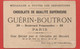 Chocolat Guérin Boutron, Chromo Lith. Vieillemard, Masque Vénitien - Guerin Boutron