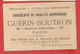 Chocolat Guérin Boutron, Chromo Lith. Vieillemard, Masque De Carnaval - Guérin-Boutron