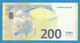 200 EURO FRANCE DRAGHI UD00-U004 UNC-FDS (D006) - 200 Euro