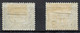 SAN MARINO 1940 - Yv.61-62 (Mi.Porto 59+63) MH (VF) Perfect - Portomarken