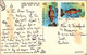 (5 A 21) Turks & Caicos Islands - Older Postcard - Posted To Australia (fish Stamps) - Turks E Caicos