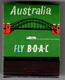 GB : Fly BOAC Australia - Boites D'allumettes